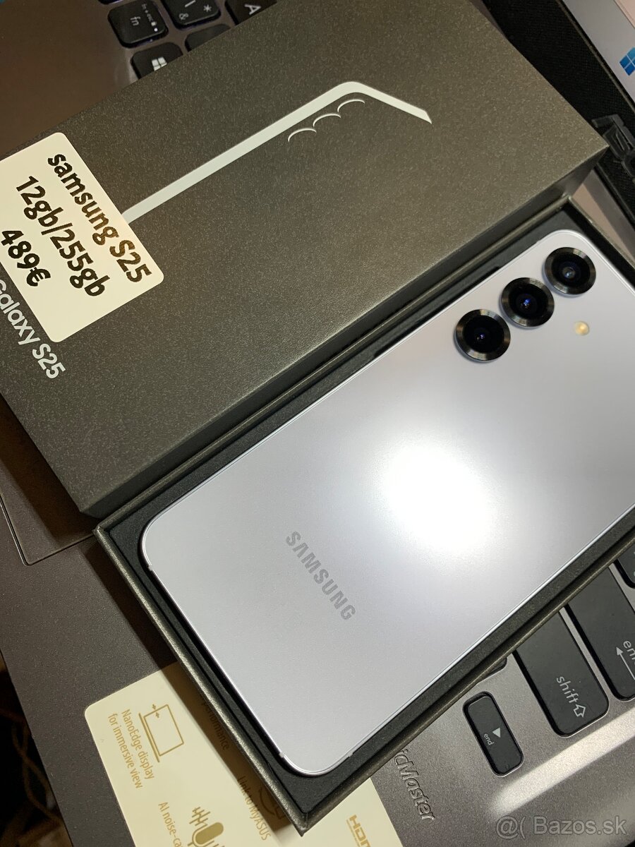 Samsung galaxy S25 12GB/256gb