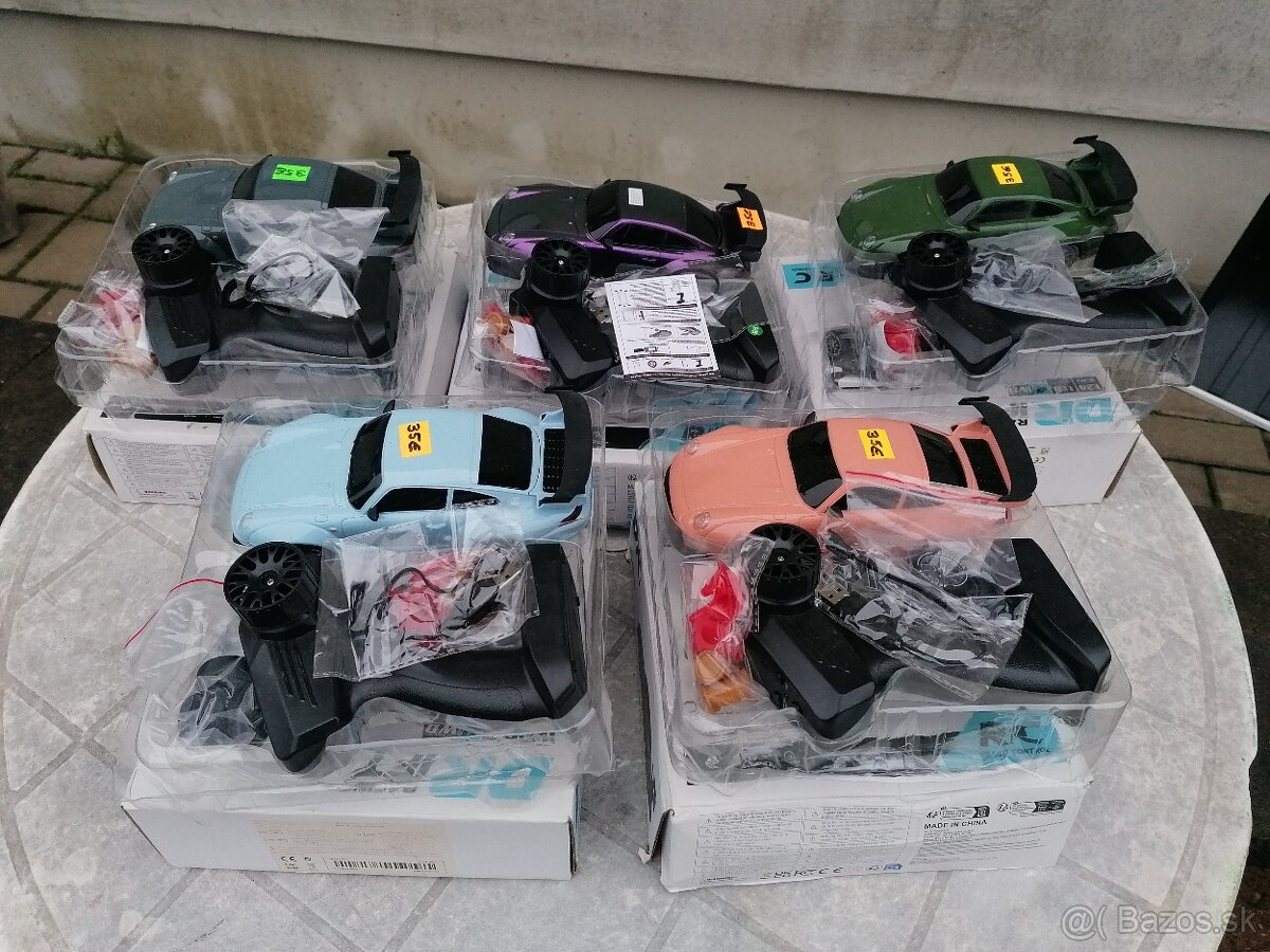 Predám 5x auto na ovládanie