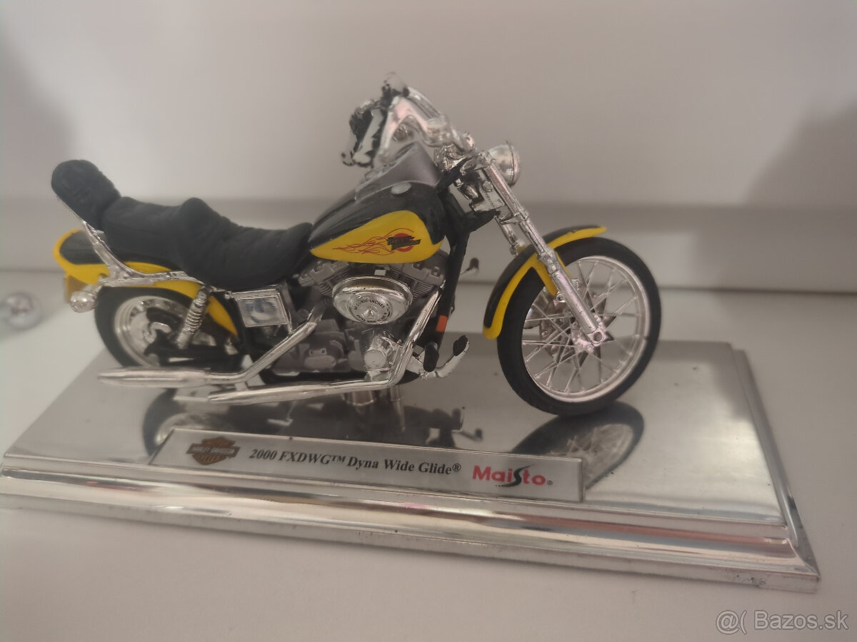 Predam model motorky Harley-Davidson