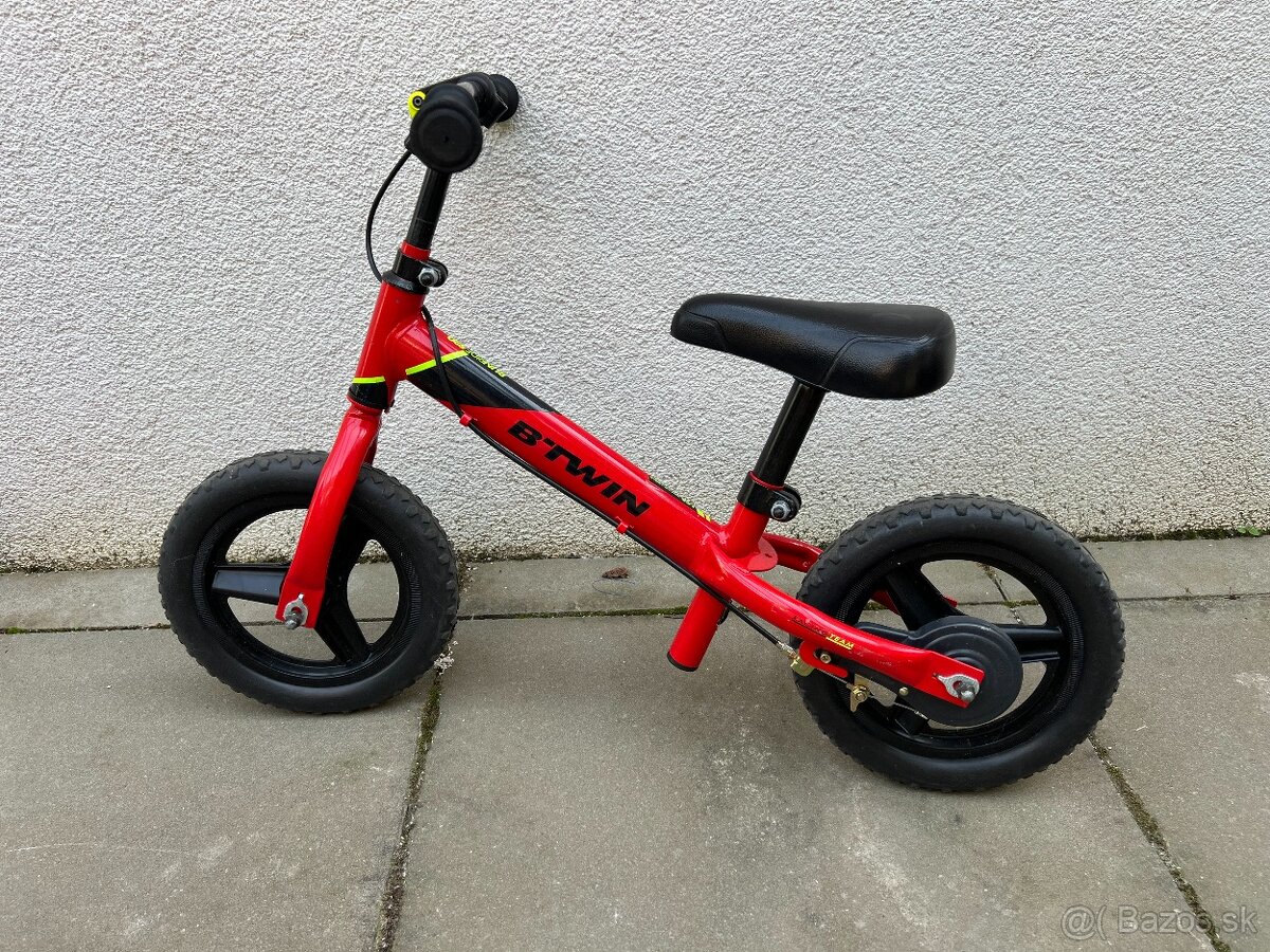B'TWIN Balančný Bicykel (červená)