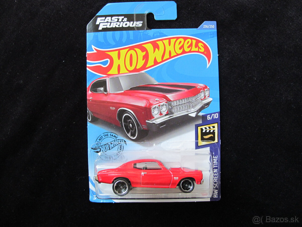 Hot Wheels 70 Chevelle SS Fast and Furious