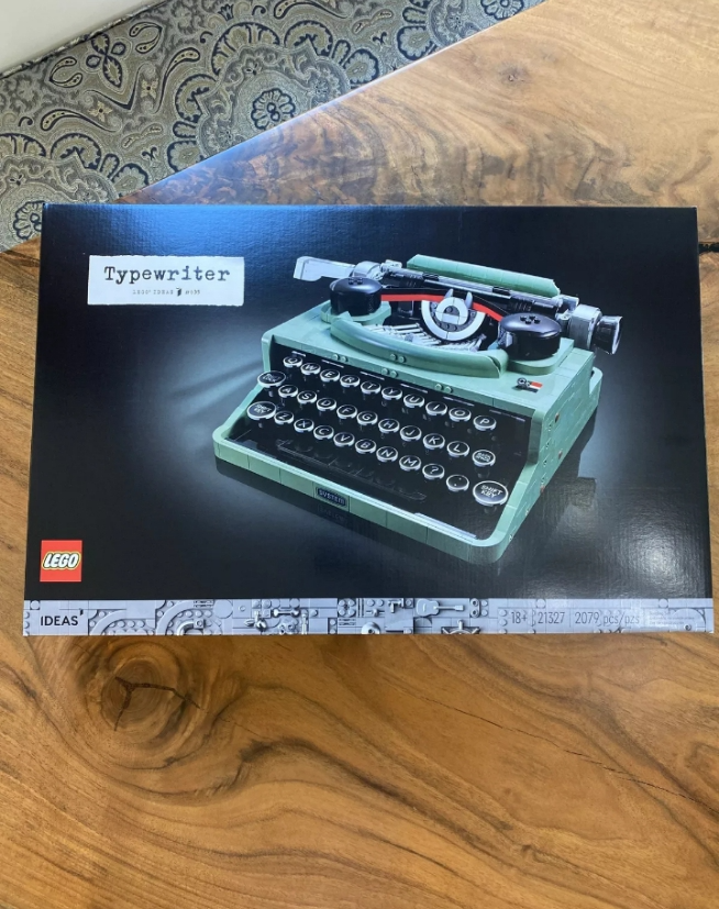 Nové LEGO Ideas 21327 Psací stroj včetně faktury