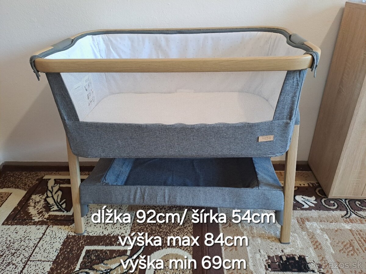 Cestovná postieľka CoZee bedside crib