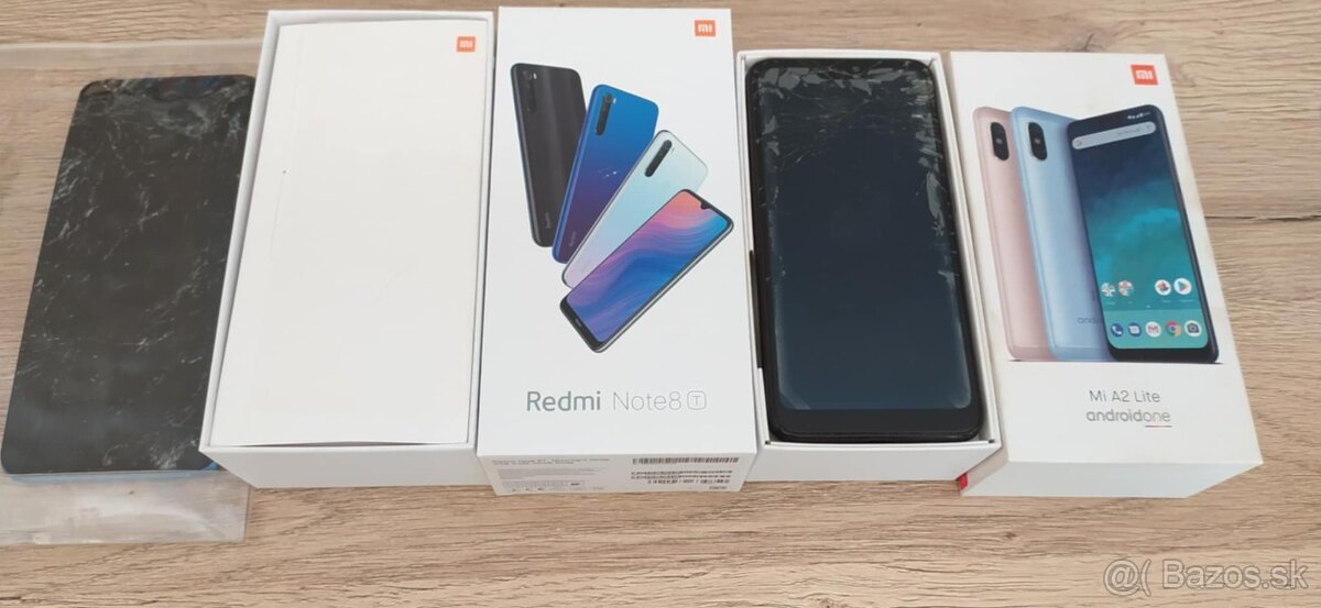redmi note 8t , mi a2 lite