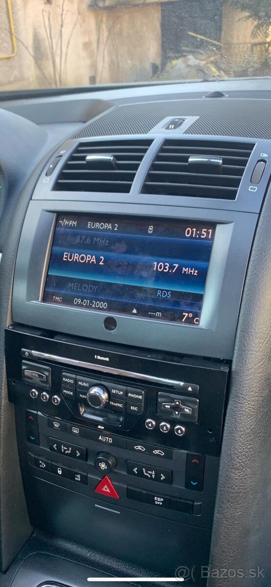 Rádio Rneg Peugeot 407