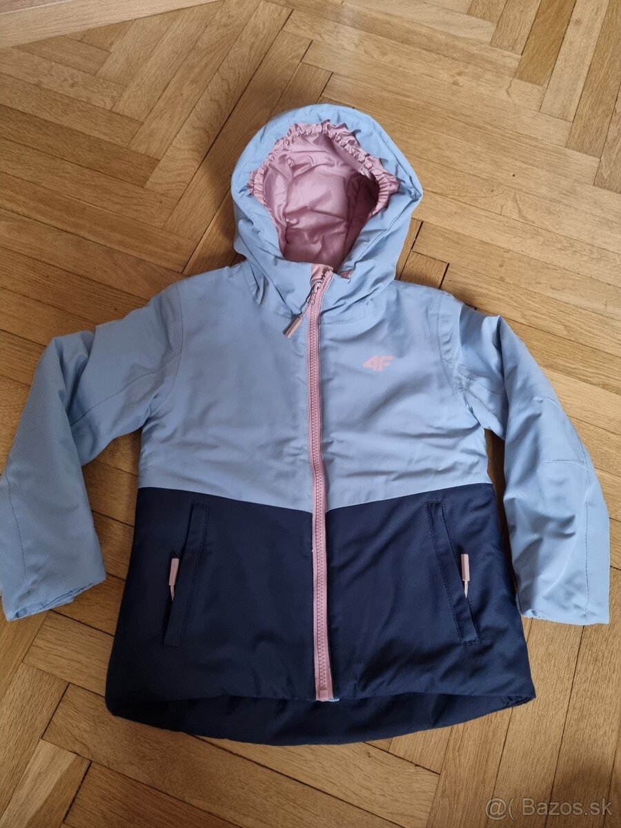 Lyžiarska dievčenská bunda 4f 122