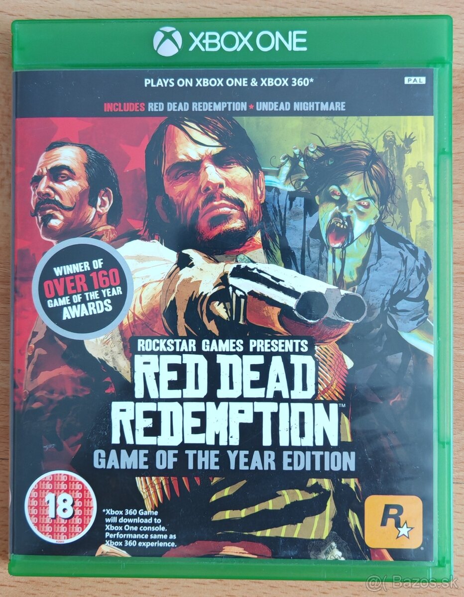 Red Dead Redemption Xbox One/Xbox 360 Game of The Year
