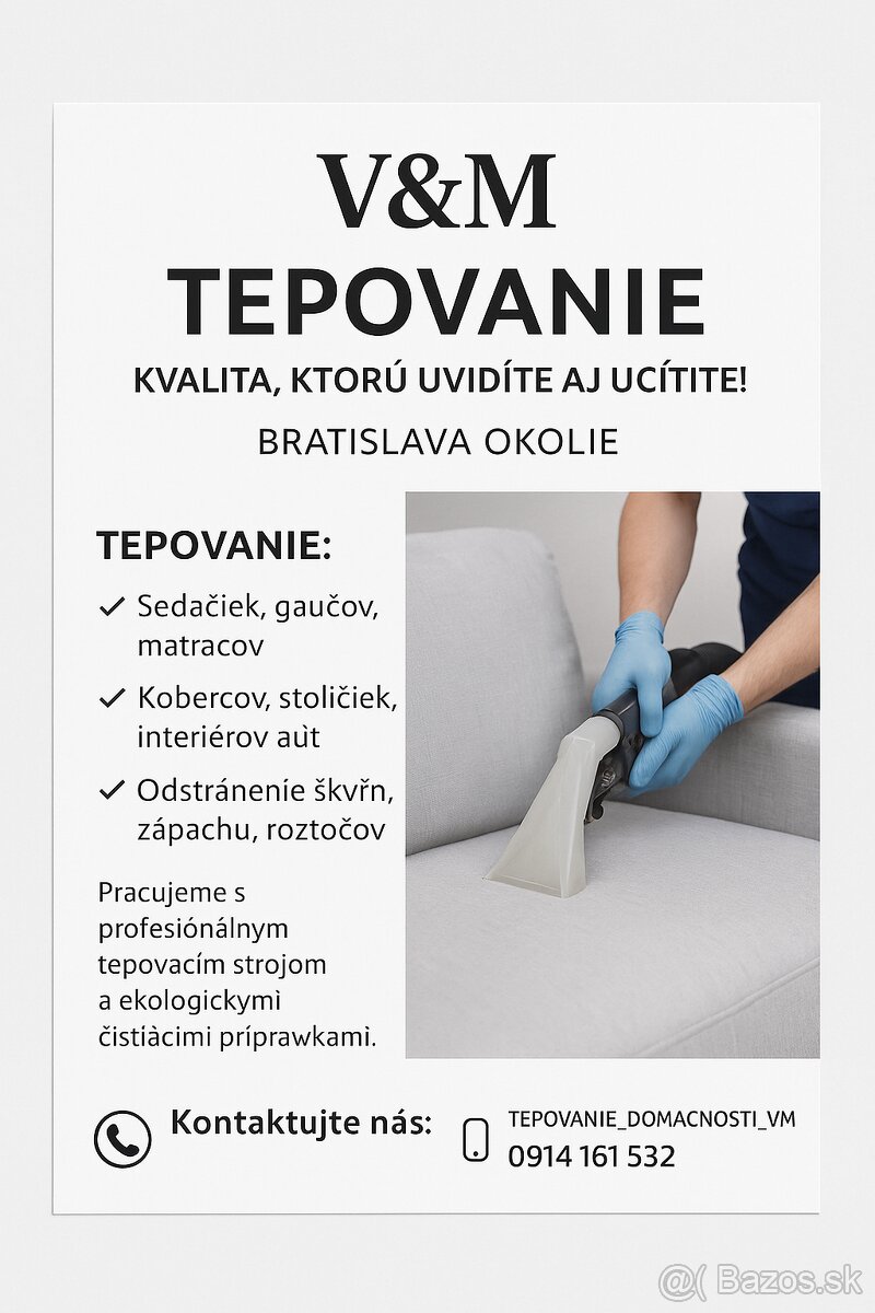 Tepovanie bez kompromisov – rýchlo, kvalitne, dostupne