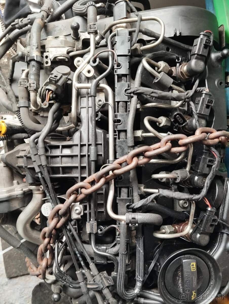 1,6 TDI 55KW CR CAYA motor, agregat, prevodovka, škoda, vw