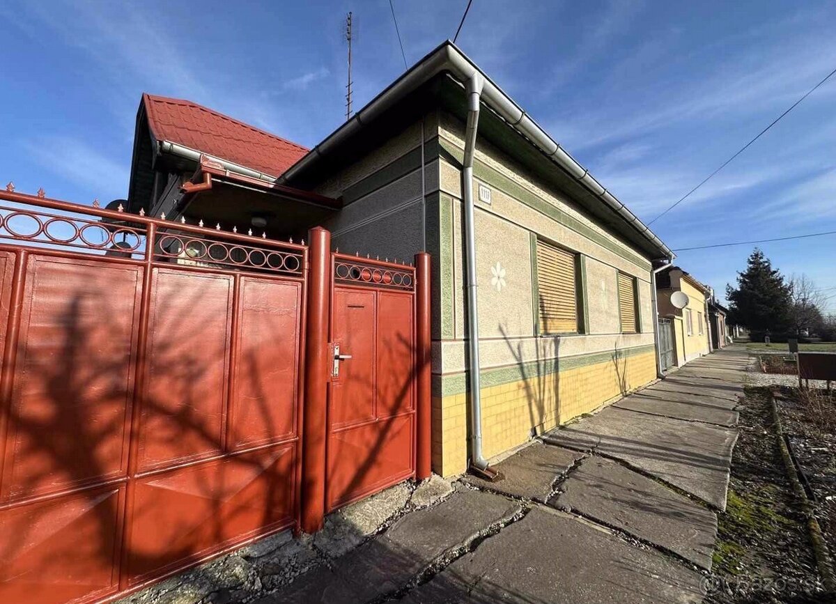 Rodinný dom v obci tešedikovo