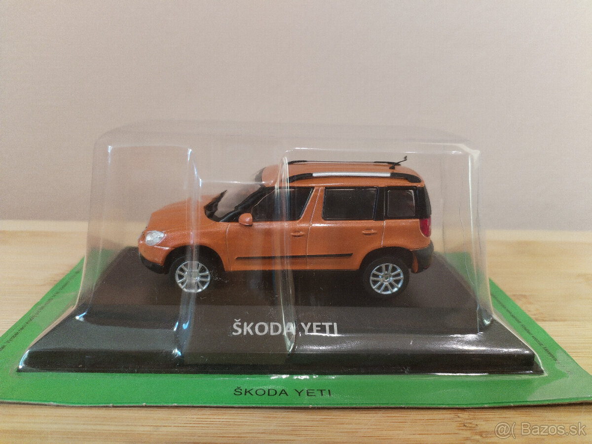 Predám model Škoda Yeti v mierke 1:43 od DeAgostini.