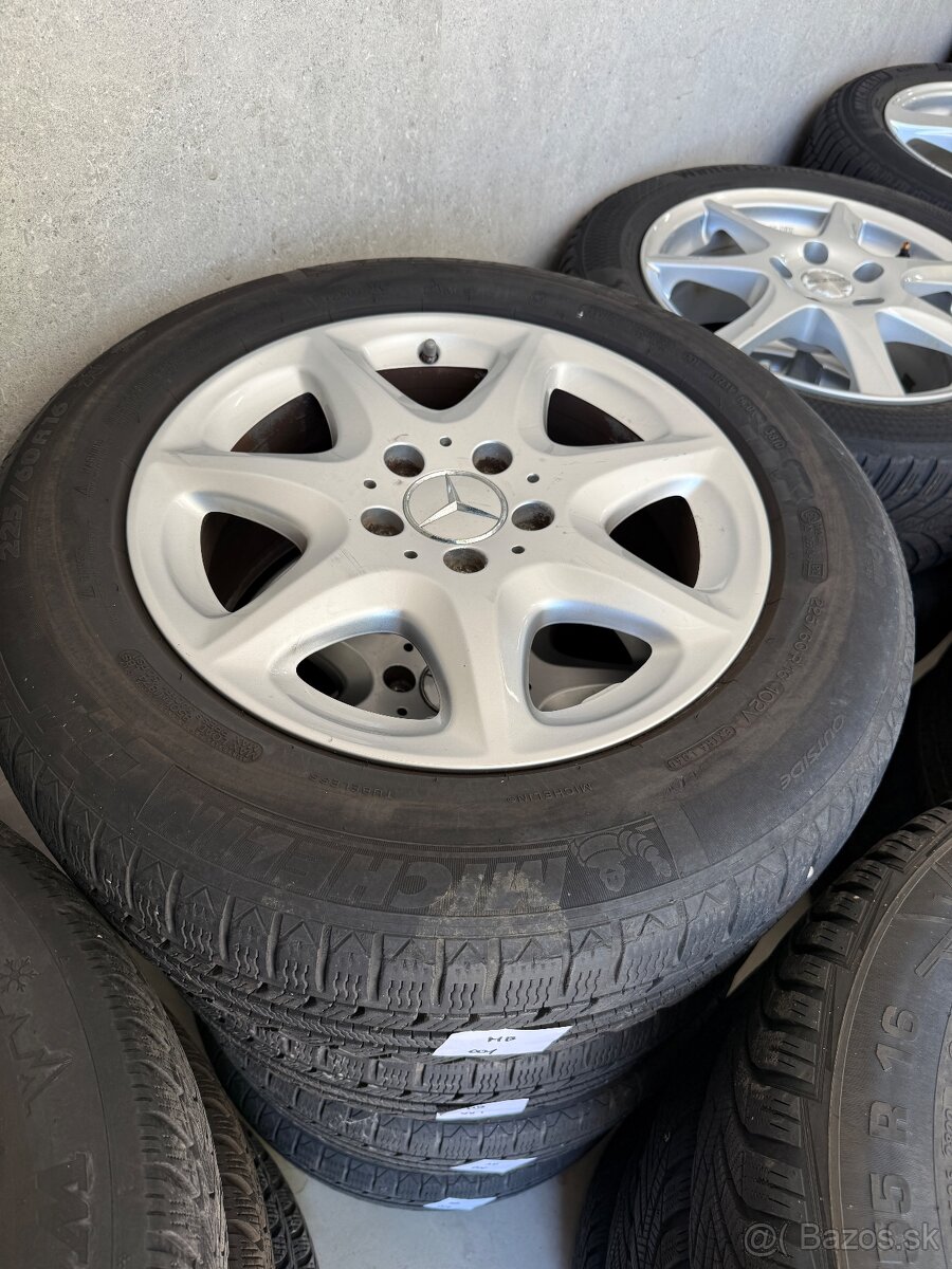 Zimna sada 225/60 R16 5x112 Mercedes S class w220