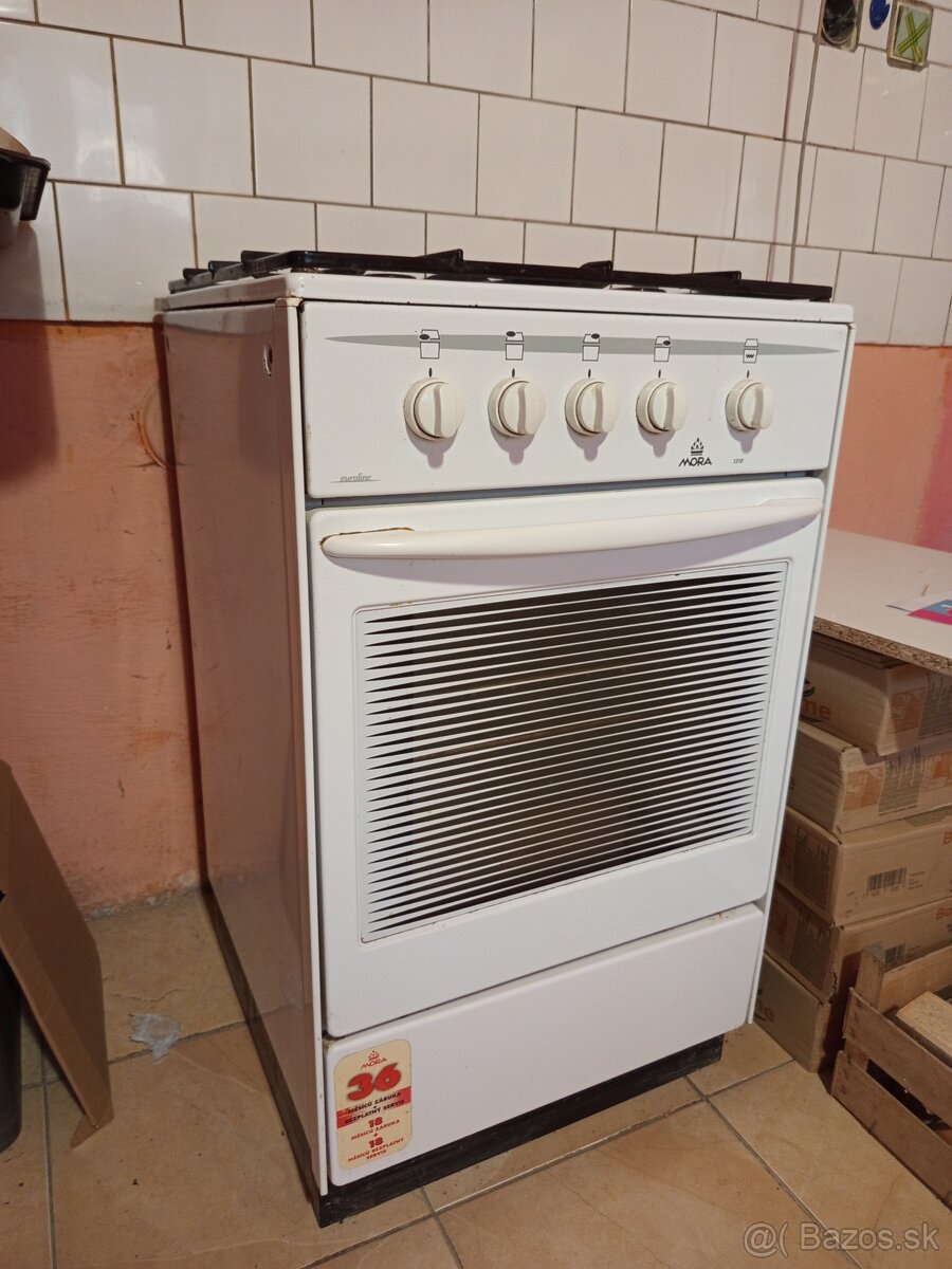 Plynový sporák rúra