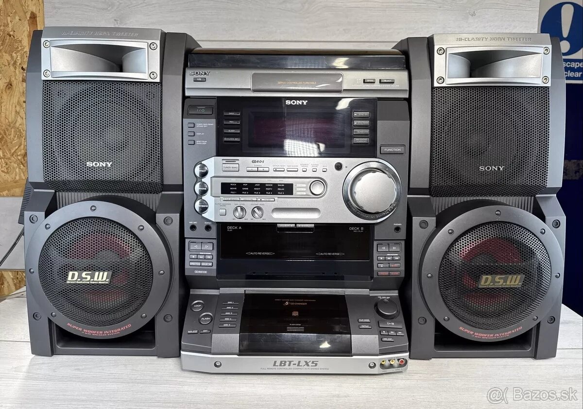 Veza sony repro bedne rapraky bass