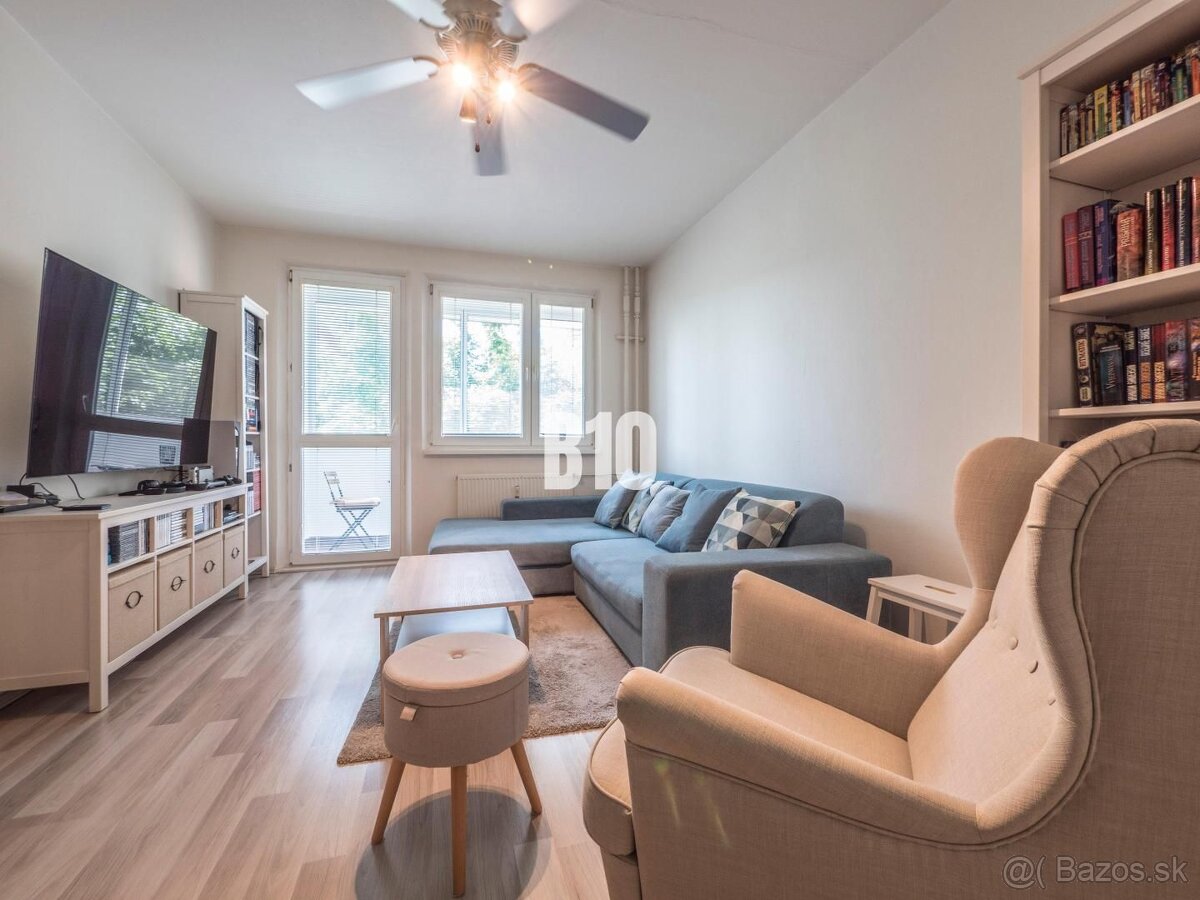 Príjemný 2-izbový byt na Fedákovej ul. s loggiou