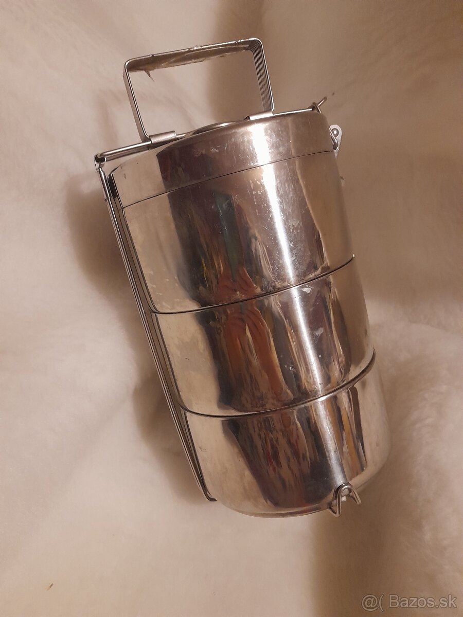 Dóza na oběd, nerez