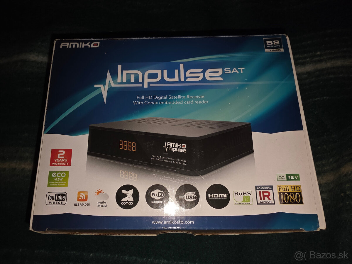 Satelitný prijímač AMIKO Impulse Full HD