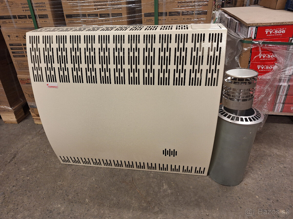 Plynové gamatky Flamenco 5 kW cez stenu