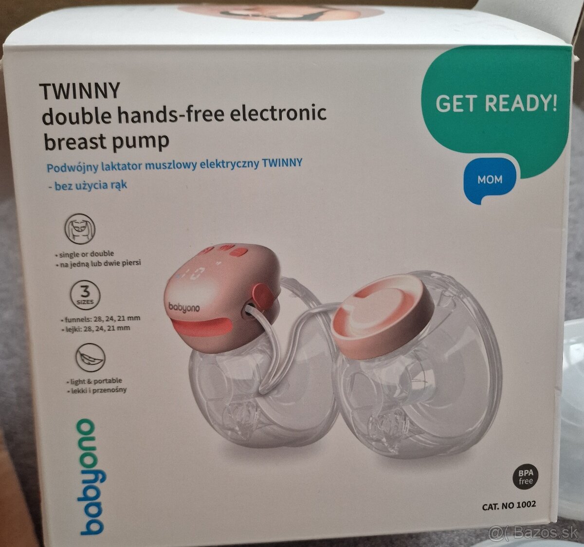 Dvojitá handsfree odsávačka mlieka