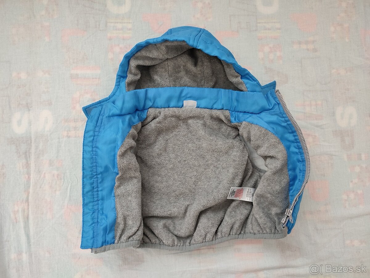 Chlapčenská teplá vesta veľkosť 62