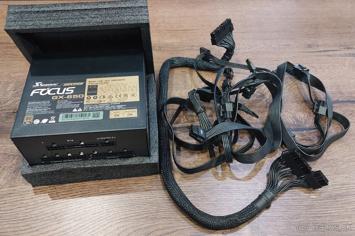 Predám Seasonic FOCUS GX-650