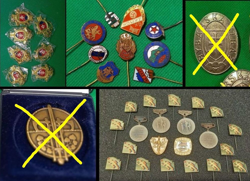 Odznaky - konvolut č. 5