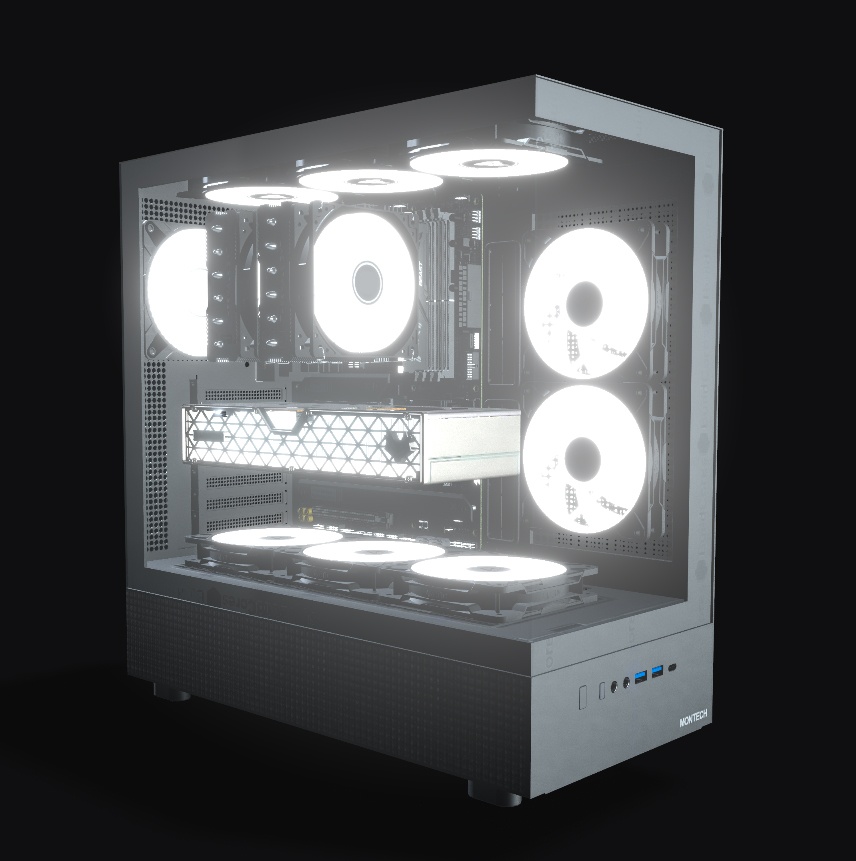 Herný PC - Ryzen 5 7500X3D / Nitro+ 9060XT / (1)