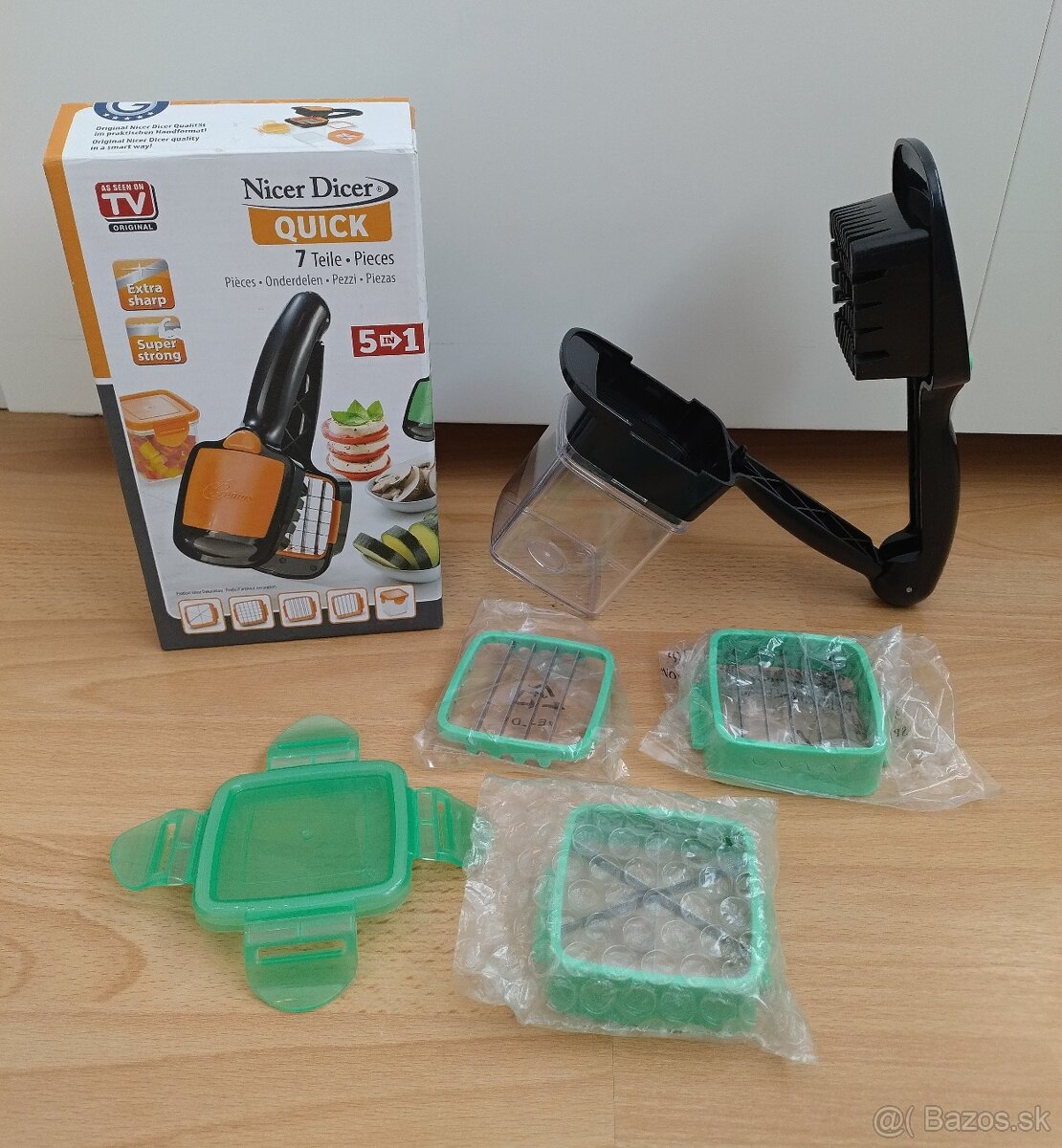 Nový multifunkčný krájač 5 v 1