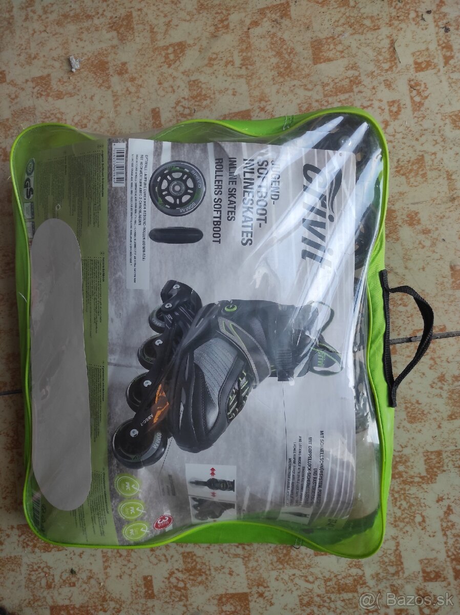 Detské kolieskové korčule
