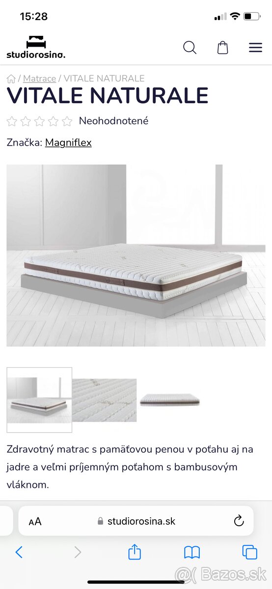 Matrac Magniflex Vitale Naturale