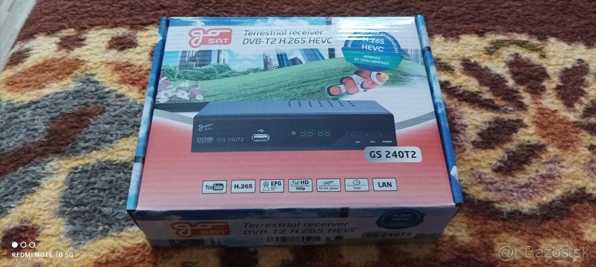 Predám nový set top box