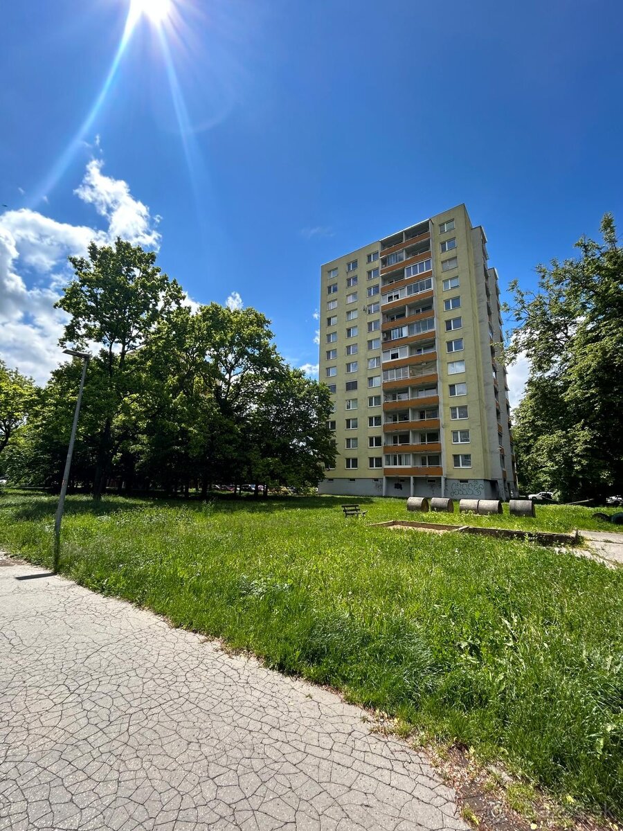 2-izbový byt v centre mesta s krásnym výhľadom