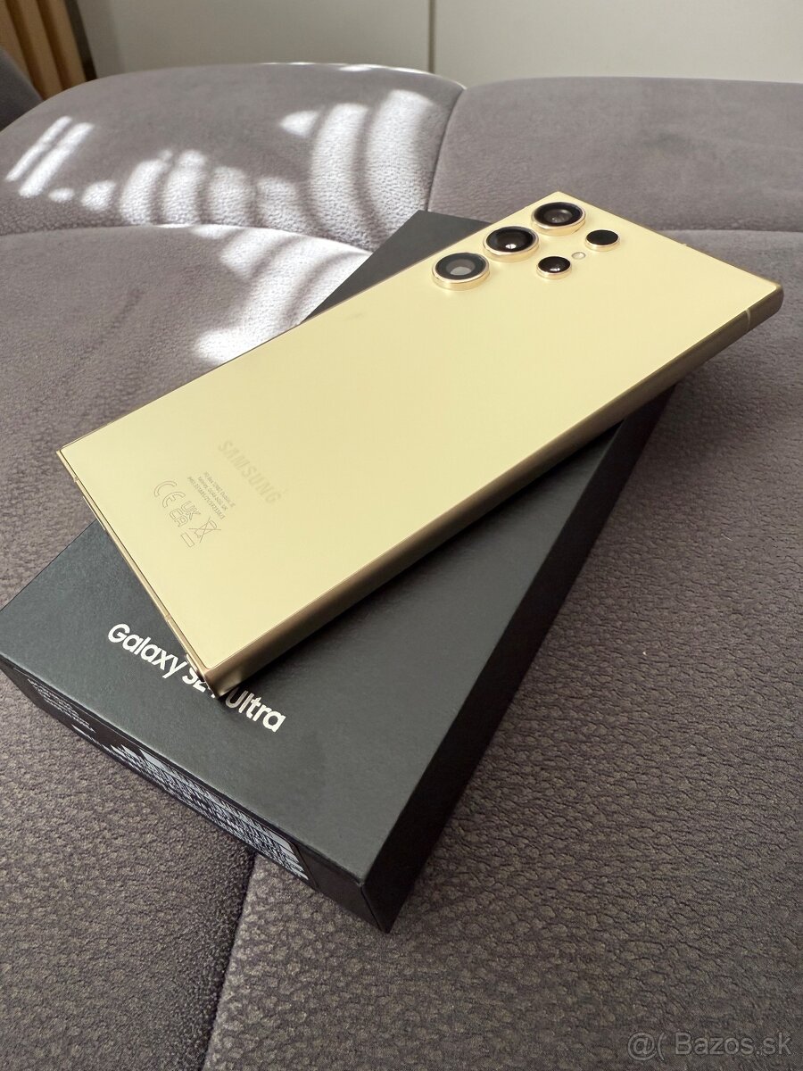 samsung s24 ultra gold , zaruka