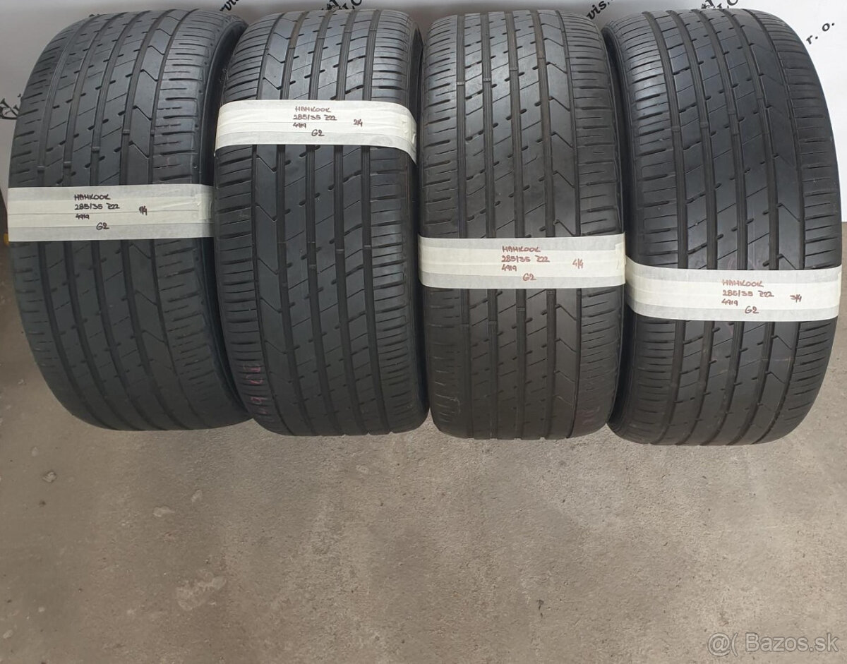 Letné pneumatiky 285/35 R22 HANKOOK DOT4919