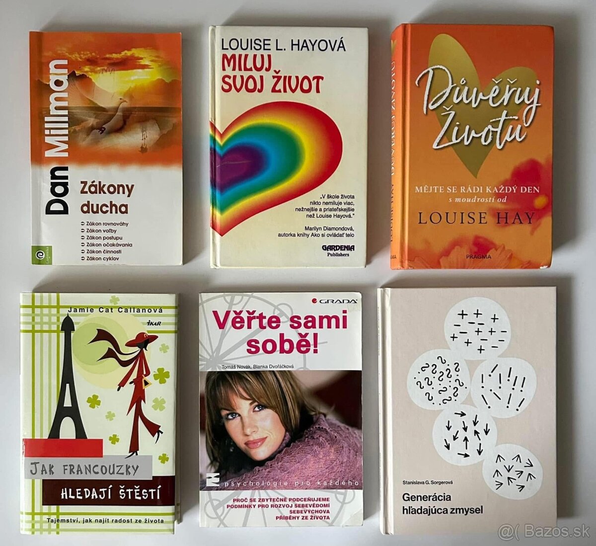PSYCHOLOGICKÁ A MOTIVAČNÁ LITERATÚRA - 6 ks