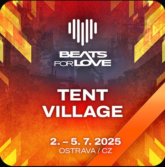Tent village ubytovanie Beats for Love 3os /Fresh and Black
