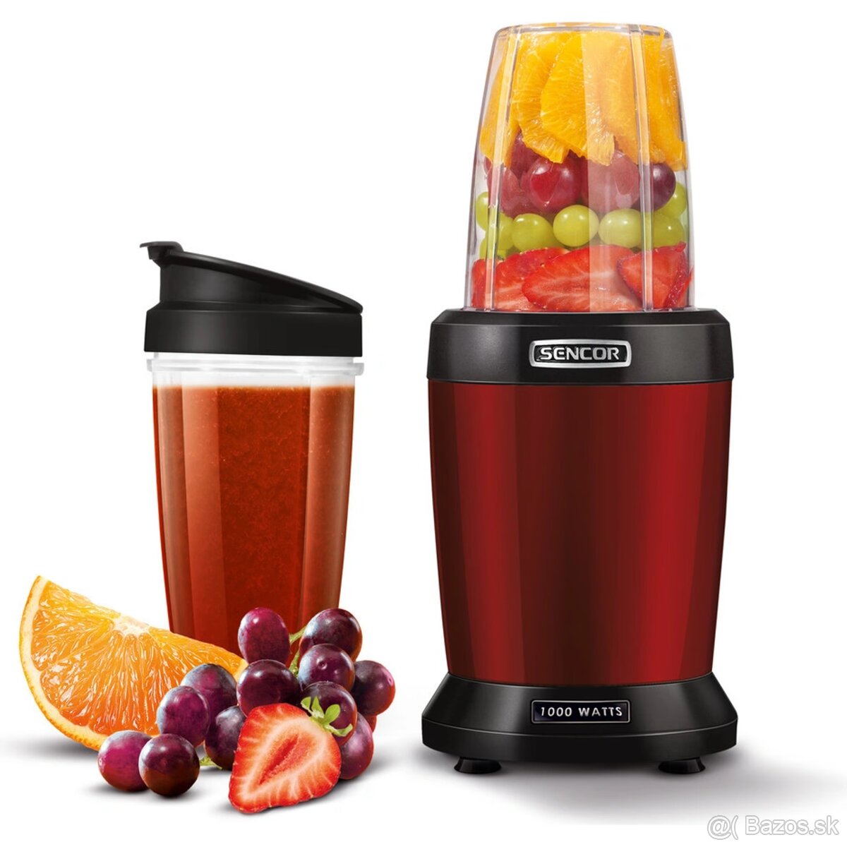 Výkonný Nutri Mixér Sencor SNB 4301RD 1000W