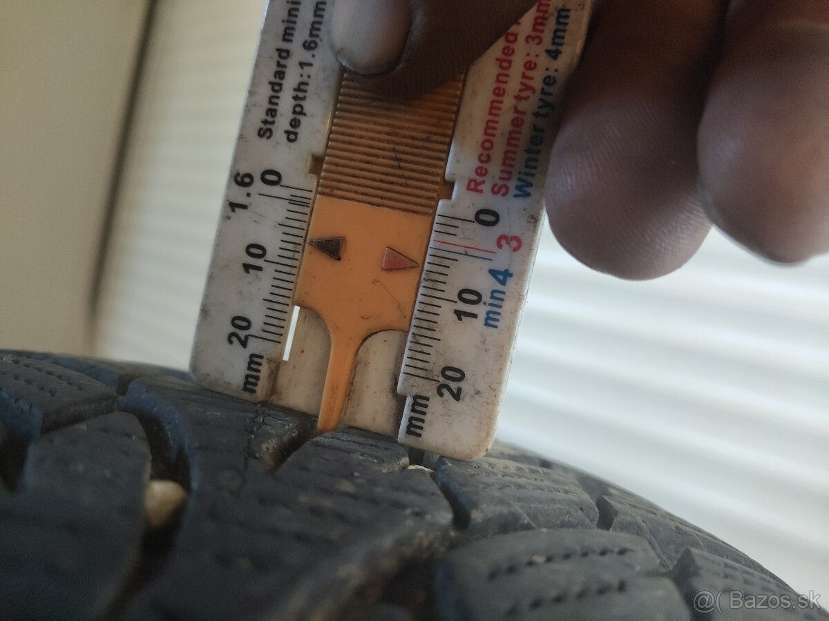Predám zimné pneu 185/60r15 Nokian wrd3.