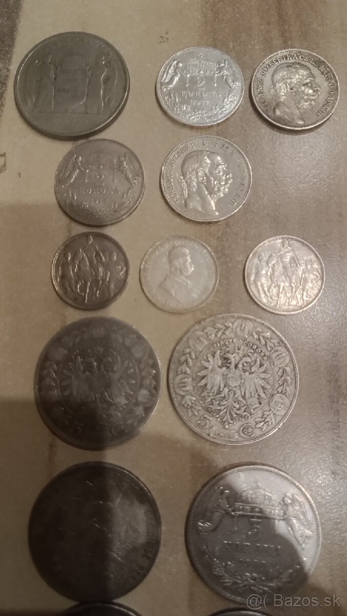 Mince Maďarsko R-U FJI.