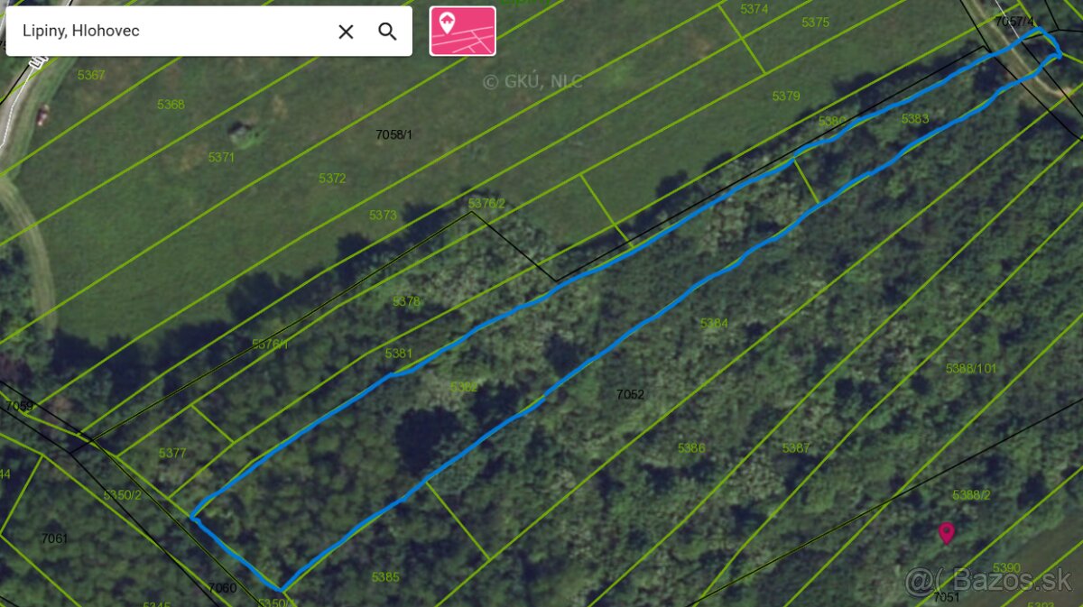 Váš kúsok divočiny- slnečný pozemok pri Hlohovci