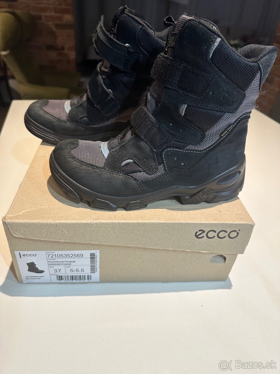Predám zimné topánky ECCO, vel 37