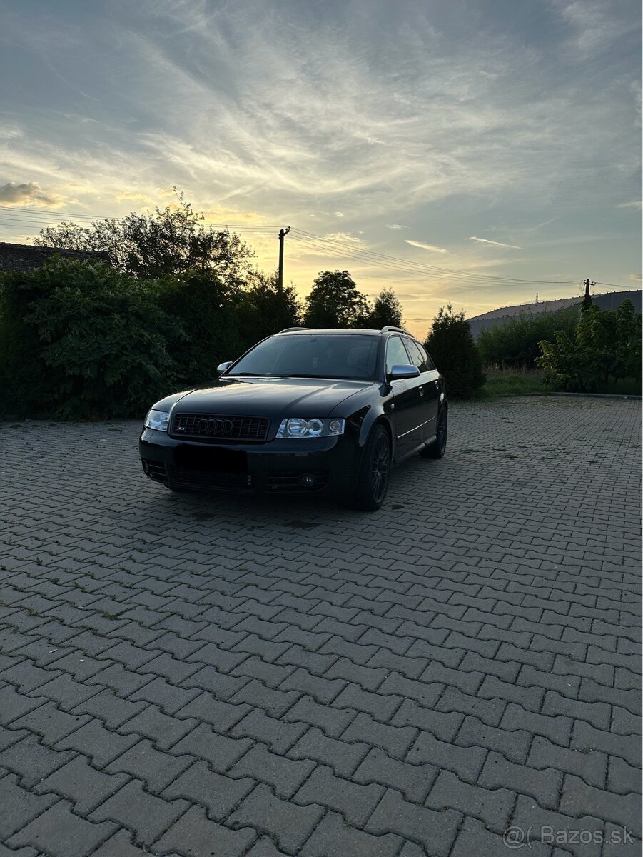 Audi S4 b6 Avant 4.2 V8 LPG – 2004 – čierna metalíza