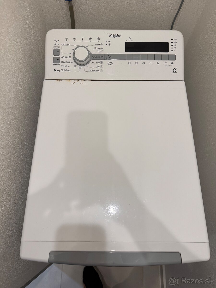 Práčka Whirlpool tdlr 6230ss eu/n