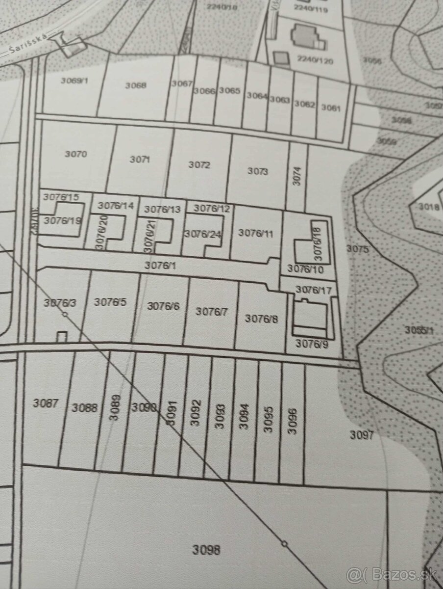 Predám pozemky v oblasti Kanaš- územný plán mesta Veľký Šari