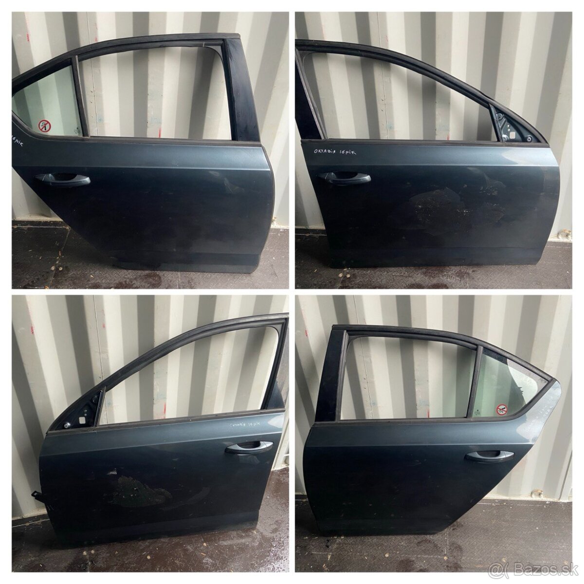 Škoda Octavia 3 2016 Predne a Zadné dvere