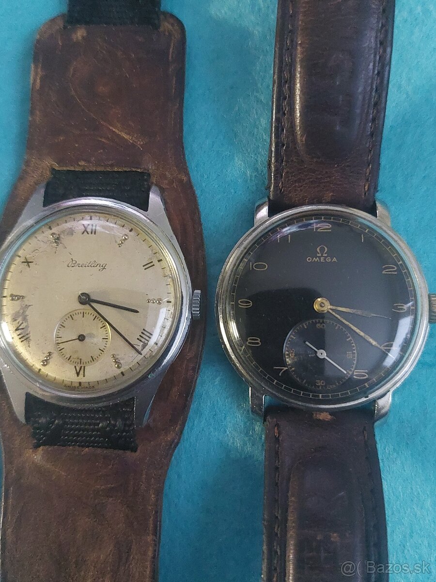 Vojenske Omega a Breitling 40.roky