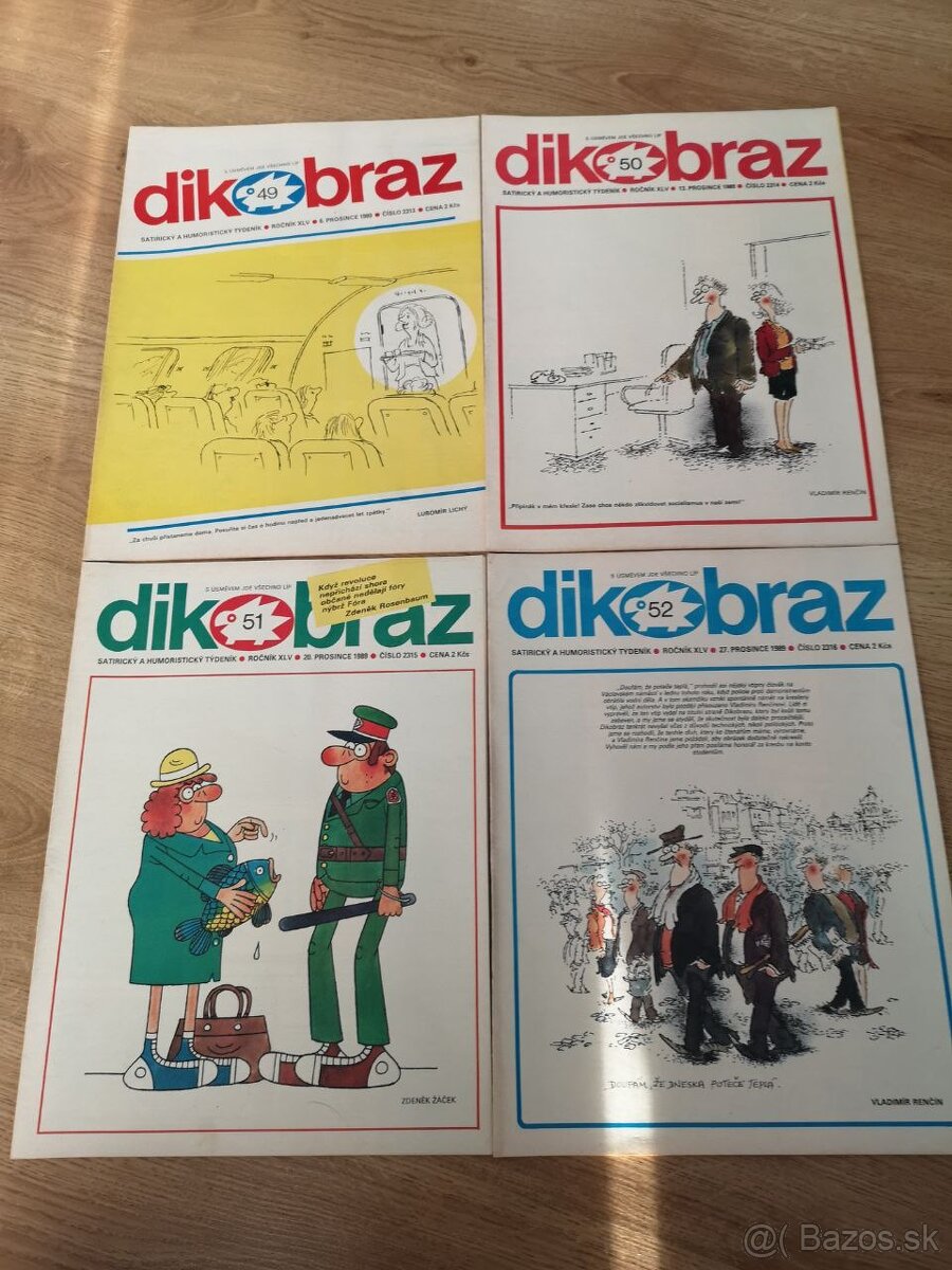 Retro týždenník Dikobraz