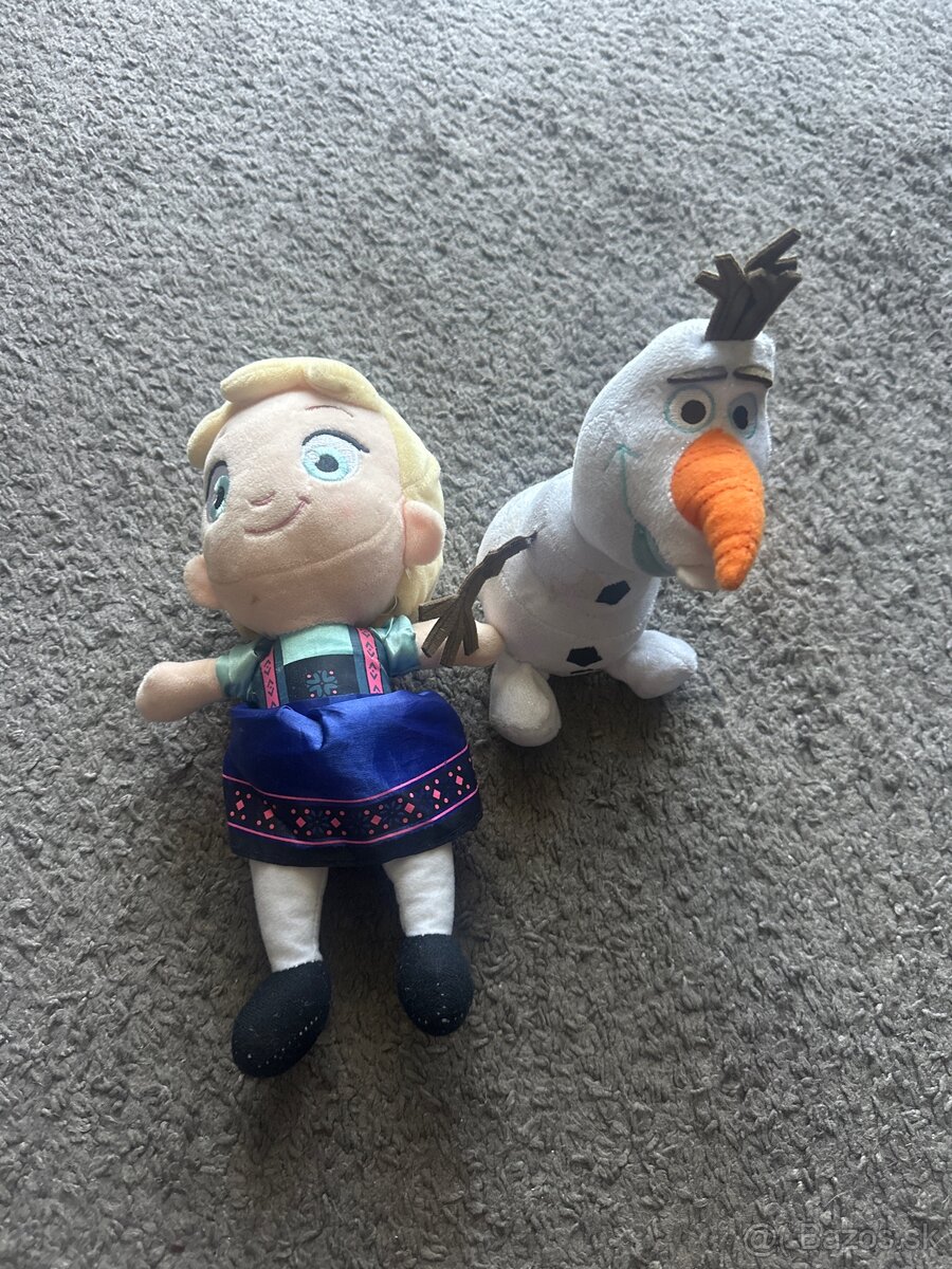 FROZEN ELZA A OLAF PLYŠÁCI