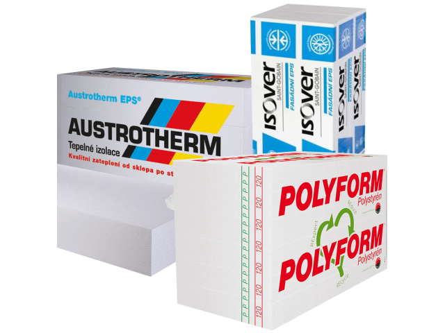 Fasádny polystyrén- 10, 15 a 20 cm