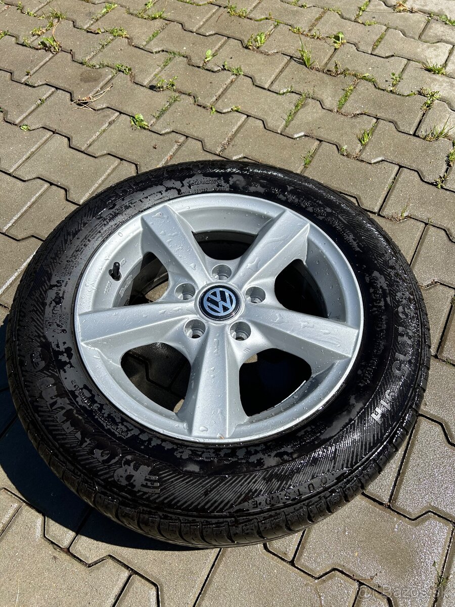4ks kolies elektrony R15 - 195/65 s pneumatikami